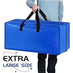 Heavy Duty Extra Large Storage Bags, XL Blue Moving