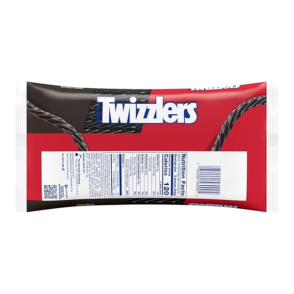 TWIZZLERS TWISTS LICORICE FLAVORED LICORICE STYLE, CHEWY CANDY BAG, 16 OZ