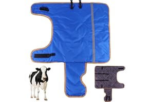 BiJiBiBog Pro Calf Blanket, Calf Warm Clothes Calf Saver Coat Jackets for Keep Cow Warmming Thickened Belly Protection Windproof Livestock Protector