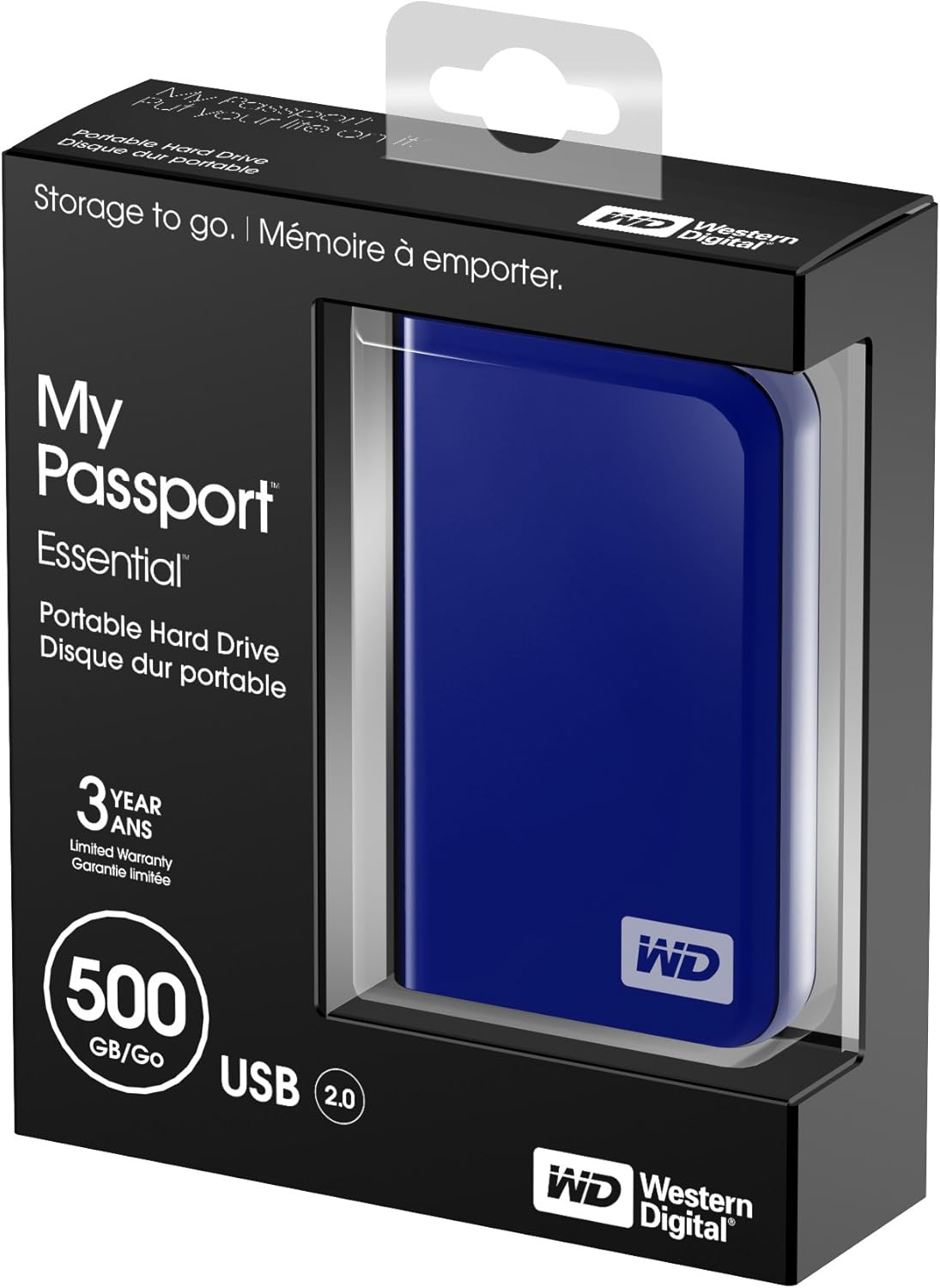 Passport usb. Внешний HDD Western Digital my Passport Essential 400 ГБ.