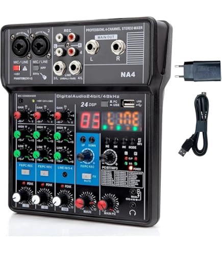 Behringer Pro Mixer DJX900USB Professional 5 Canais, Preto
