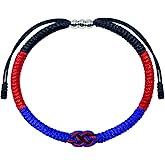 LAMIBEE Pride Infinity Love Wins, LGBTQAI+ Pride Love Wins Tibetan Wrist Wrap Bracelets, With LGBTQ Surfer String Rope Bracelet for Him and Her, Women Men, Support LGBTQ Community