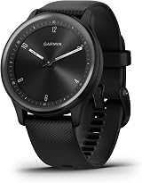 Garmin vívomove Sport Hybrid Smartwatch 40mm Black Health Fitness Touchscreen 5 view 2