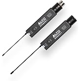 ALTO Stealth 1 Mono UHF XLR Wireless Audio System | Wireless Transmitter and Receiver Set for Powered Speakers, Mixers, and Dynamic Microphones