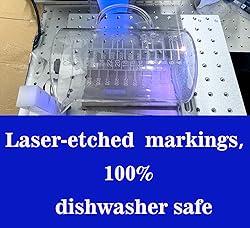 Ackers Etched Graduated Glass Measuring Cup