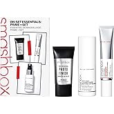 Smashbox On-Set Essentials: Prime + Set Makeup | Trio of Essentials Gift Set Including Primers + Setting Spray for On The Go