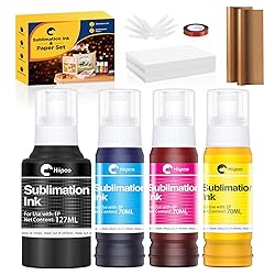 Hiipoo Sublimation Ink Set with 110 Sheet
