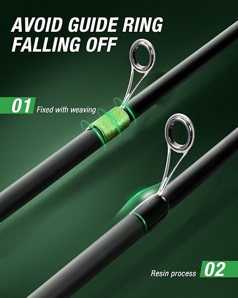 GHOSTHORN FISHING ROD AND REEL COMBO, GRAPHITE TELESCOPING FISHING POLE PORTABLE TRAVEL KIT WITH CARRIER BAG FOR FRESHWATER FISHING GIFT FOR MEN WOMEN