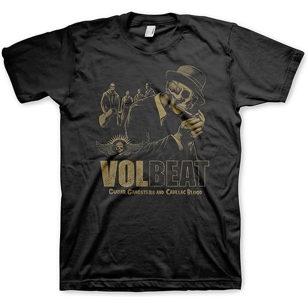 Amazon.com: Volbeat T Shirt Seal The Deal And Lets Boogie