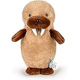 Adorlynetty Stuffed Animal Cute Walrus Plush Pillow 13.7" Soft Walrus Plushies for Boys Girls Room Decor Walrus Toy for Birthday Valentine Christmas