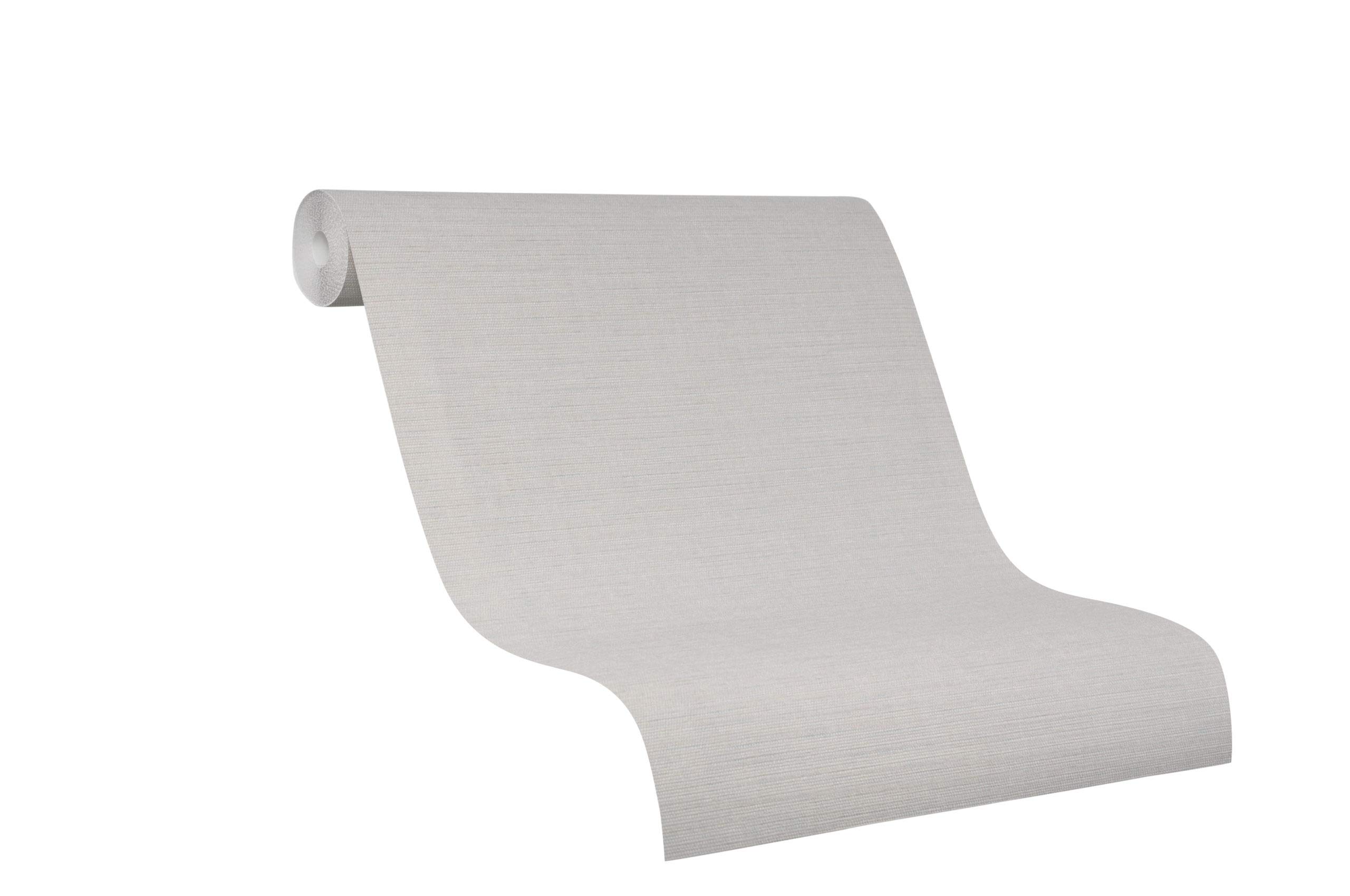 Beige Blue Wallpaper Uni for Bedroom Living Room or Kitchen Made in Germany 10,05 x 0,53m Avalon 31605