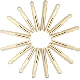 cozyou 25 Pack Traditional Large Wooden Clothespins 4.3-inches