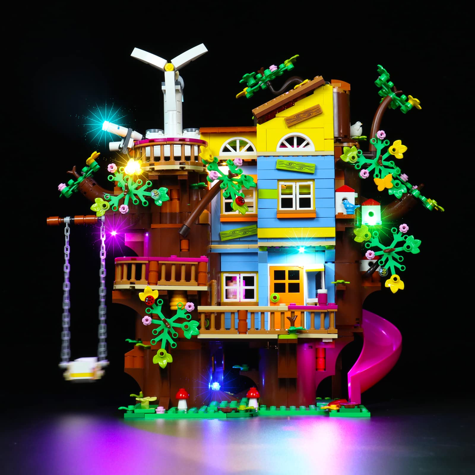 LED Light Set for Lego Friendship Tree House - Not Include Lego Models, Light Kit for 41703 Friends Friendship Tree House — image 1