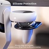 VIVO Clamp-on VR Headset Stand Desk Mount Metal Display Holder w/ Controller view 7