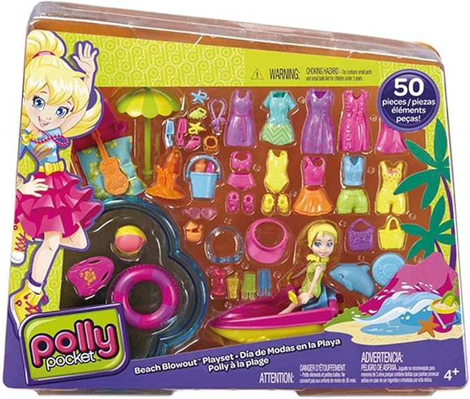polly pocket casa de playa