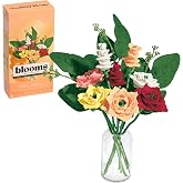 Play-Doh Blooms Rosy Petite Flower Bouquet Making Kit | Floral Crafts for Adults &amp; Teens, DIY Relaxing Home D&eacute;cor Set