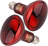 DERNORD 150W Infrared Reptile Heat Lamp Red Basking Spot E27 220-240V