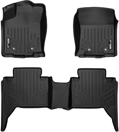 Amazon Com Maxliner Floor Mats 2 Row Liner Set Black For 2018