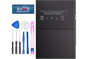 HXPKH A1484 Tablet Battery for Apple iPad Air 1st Gen for iPad 5th 6th 7th 8th Generation A1474 A1475 A1476 A1822 A1823 A1893 A1954 A2197 A2200 A2198 A2270 A2428 A2429 A2430 3.73V 8827mAh 32.9Wh