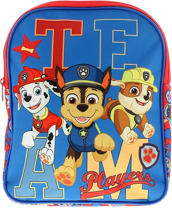 Paw Patrol Boys Backpack Bags Blue/Red/Multi One Size Amazon.co.uk