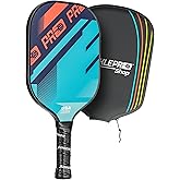 PicklePro Pickleball Paddles with Cover – Lightweight Fiberglass Pickleball Paddle for Kids, Youth & Beginners, Cushioned Grip, 13mm Honeycomb Core, Indoor & Outdoor Racket, USAP Approved