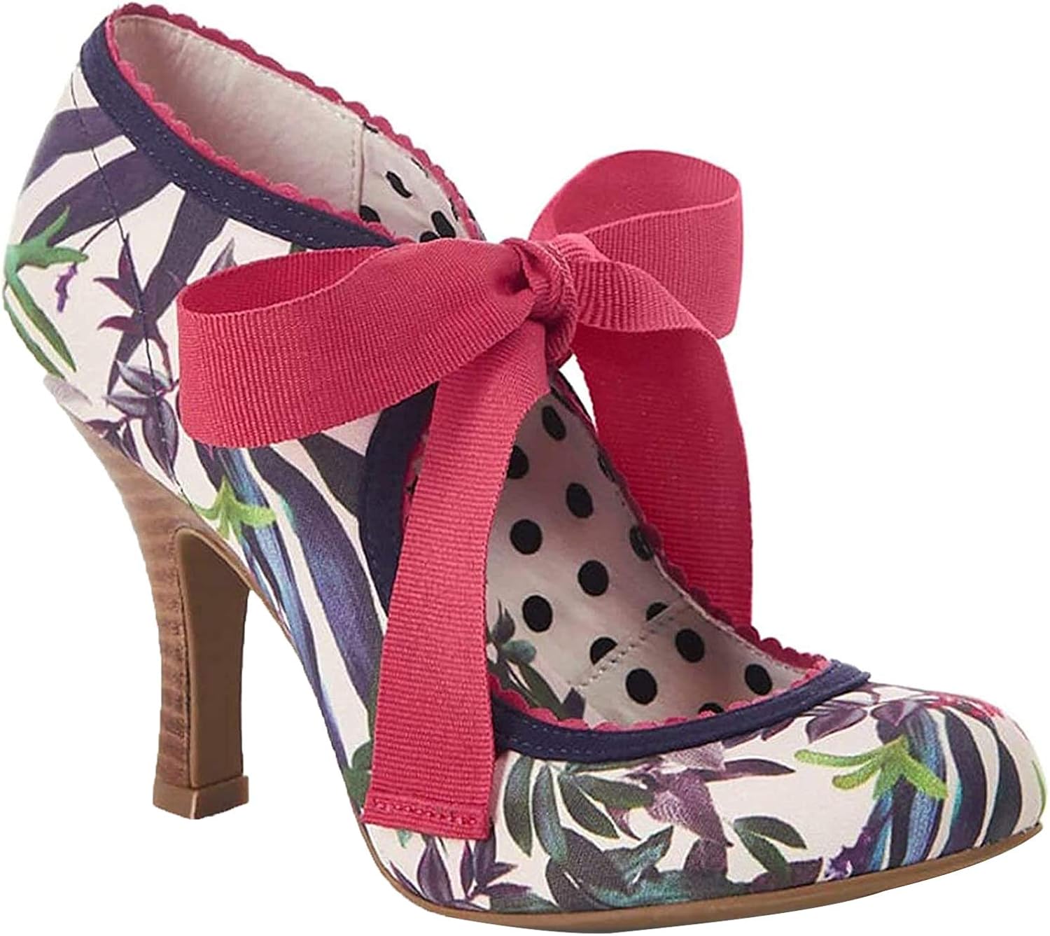 cute floral heels