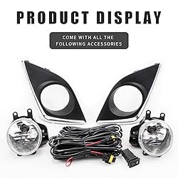 DLAA Fog Lights Compatible withToyota Corolla/Altis