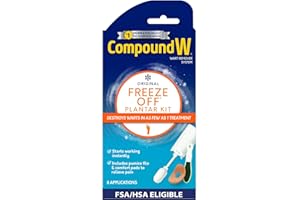 Compound W Freeze Off Plantar Wart Remover Kit, 8 Applications,1 Count (Pack of 1)