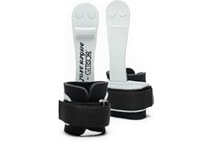 Gibson Athletic Just Right Neo Gymnastic Grips for Women, Leather Grip with Neoprene Wrist Guard, Hook & Loop Closure, Grips for Early Competitor, Gymnastics Grips for Girls - Made in USA