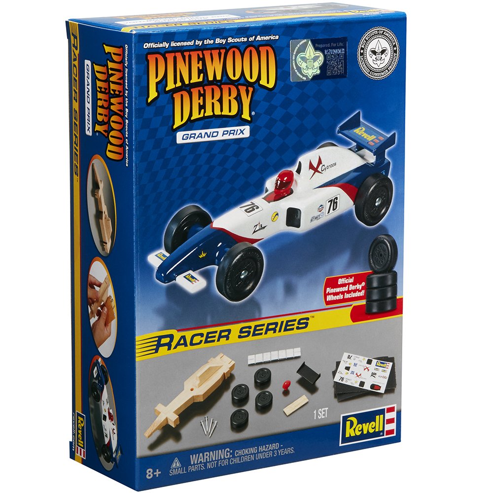 Revell Pinewood Derby Grand Prix Racer Kit on Galleon Philippines