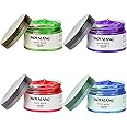 EFLY Temporary Hair Color Chalk For Kids, Hair Wax Color For 4 5 6 7 8 9 Year Old Girl Gifts, Birthday,Party, Cosplay DIY, Children's Day, Halloween, Christmas (4, Red Blue Purple Green)
