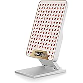 POOKIEGSSRedLight Therapy, Rechargeable InfraredRed Lamp with Triple Chip138LEDs, Adjustable Red Light 630/660 / 850nm。Light Therapy lamp for Body, for face