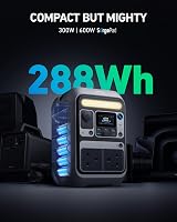 Anker SOLIX C300 Portable Power Station 288Wh 300W 600W Surge LiFePO4 view 2