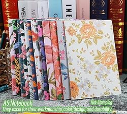 Pack of Journals for Writing A5 Notebook Bulk