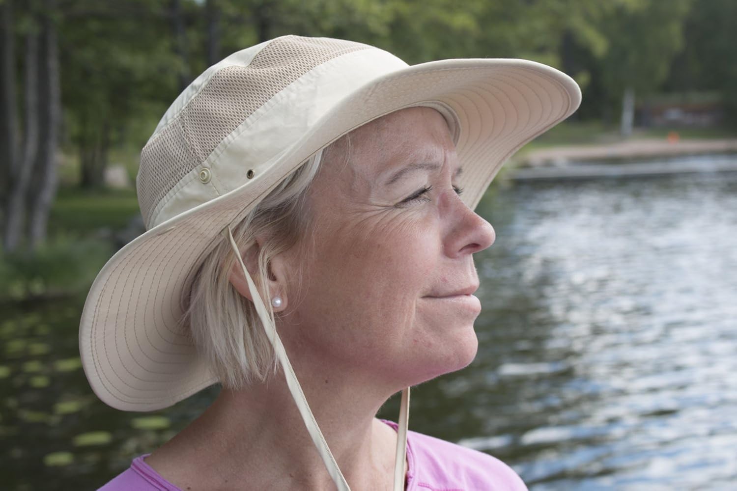 The Friendly Swede Sun Hat 2-Pack - Fishing Boonie Hat for Safari (Khaki): Clothing