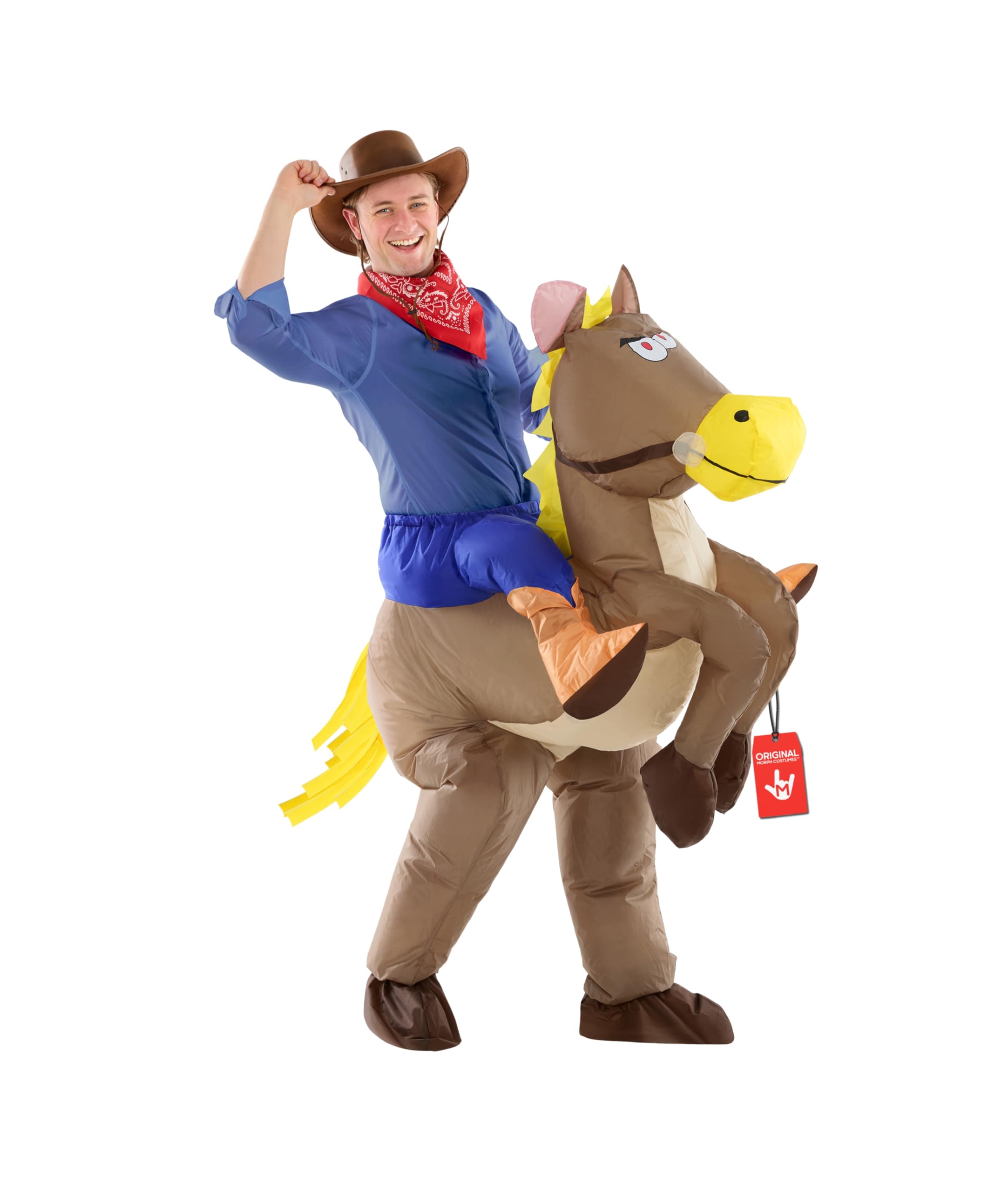 Morph Inflatable Horse Costume, Horse Costume Adult, Inflatable Costumes for Adults