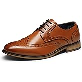 Bruno Marc Men's Lace Up Soft Cap-Toe Formal Dress Shoes