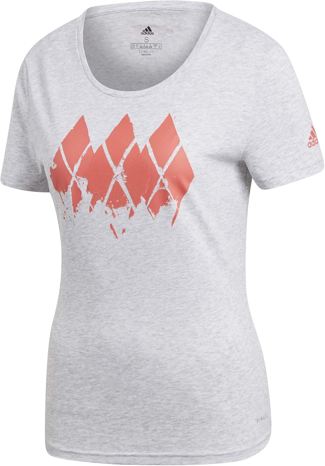 adidas Barricade Tee W T-Shirt, Damen, Grau (BRGRCL ...