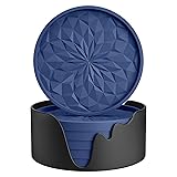 ME.FAN Silicone Coasters with Holder,[6