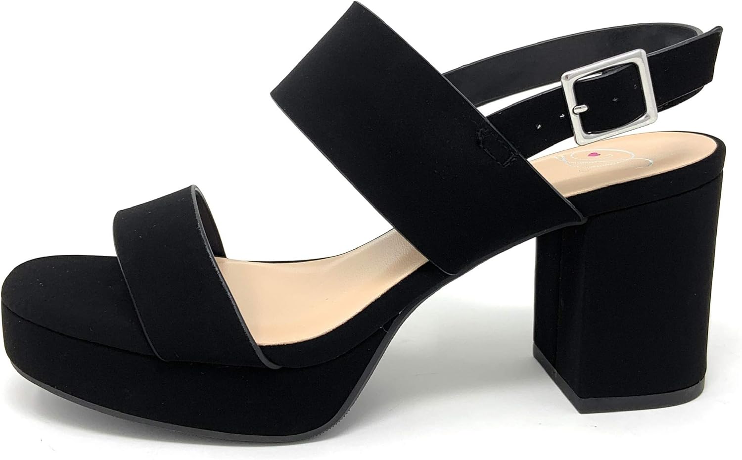 double strap platform sandals