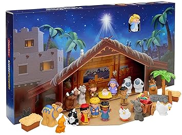 Buy Fisher Price Little People Nativity Advent Calendar Amazon Exclusive Online At Low Prices In India Amazon In Little People Advent Calendar