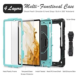 BASE MALL Tablet Case for Samsung Galaxy Tab S8/S7