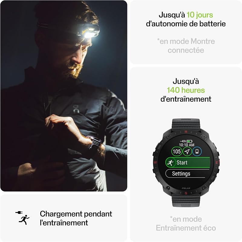 Grit X2 Pro Montre GPS Outdoor Verre Saphir