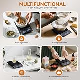 Bemece Digital Coffee Scale with Timer 0.1g-3000g Large LED Display USB-C view 8