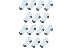�鶹�� Essentials unisex-child 14-pack Cotton Ankle Socks