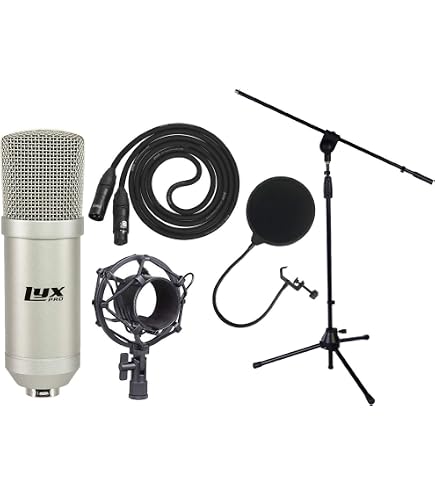 Amazon.com: LyxPro Condenser Microphone for Studio, Vocals