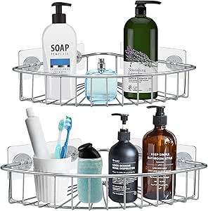 shower organizer no rust