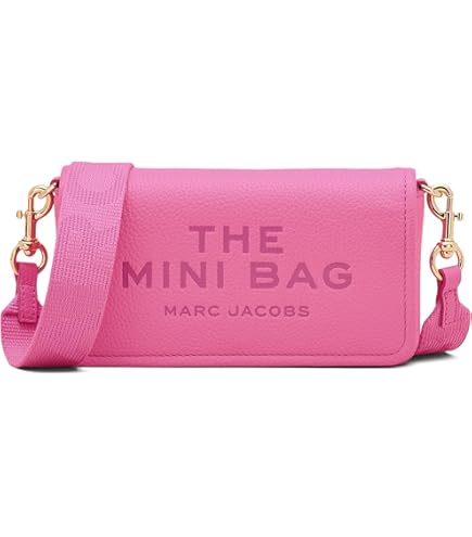 Marc Jacobs M0014465 Black/Silver Hardware Women's Flash Leather
