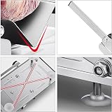 Holdfiturn Manual Frozen Meat Slicer 44.5x15cm Adjustable Thickness view 6