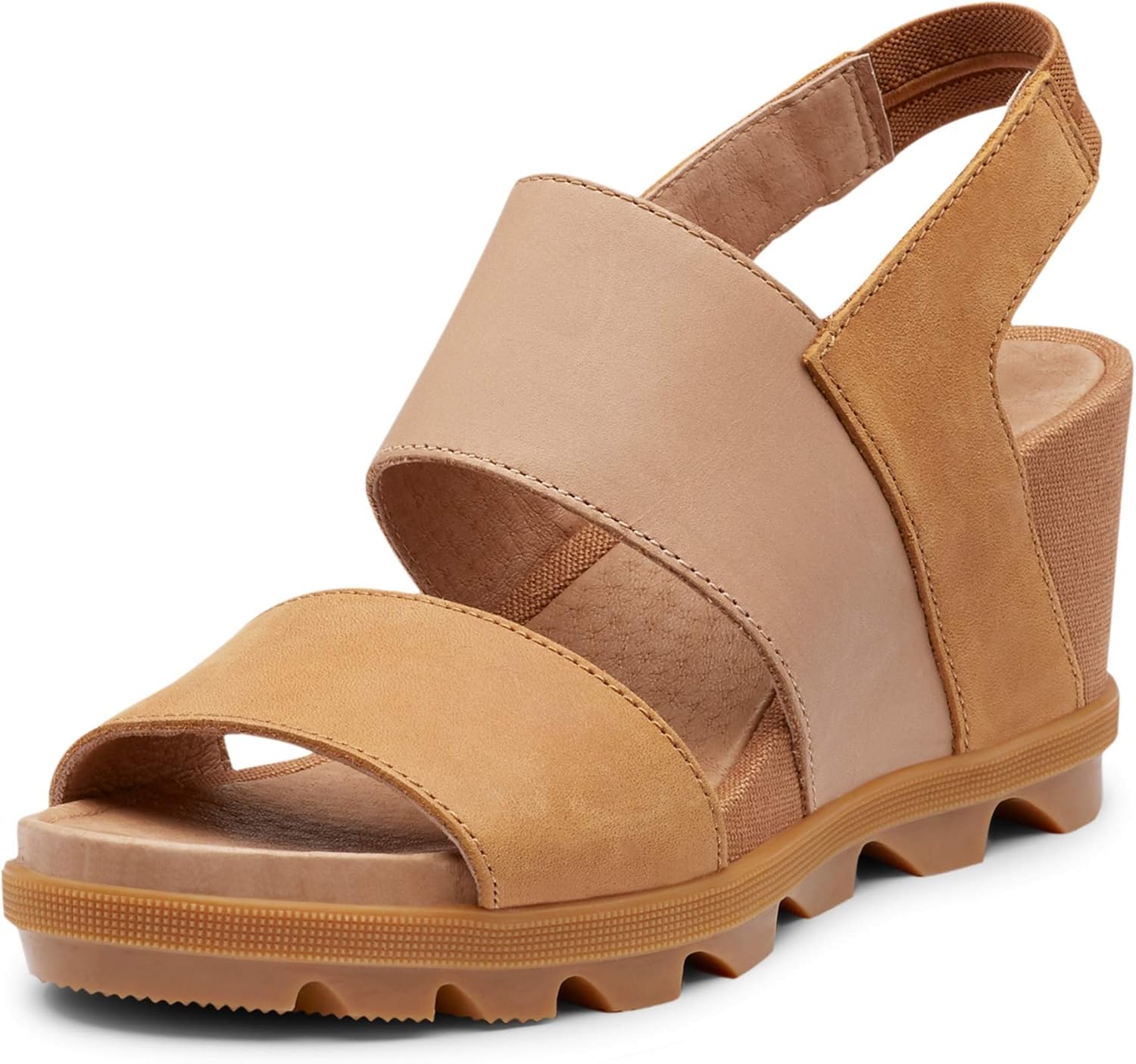 Sorel Women’s Joanie II Slingback, Leather Sandal with Wedge Heel